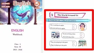 EE 5th standard English term 2 work book answers unit 1 The world around us