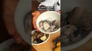Making groundnut soup part 1 #ghanafoodrecipe #groundnutsoup
