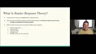 Mini-Lecture: Reader-Response Theory