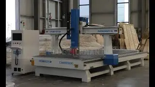 Blue Elephant ATC 4axis machine with Taiwan LNC MW2200 control system teaching video