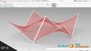 Solid works - Furniture Design | Surface design | Learn Surface techniques | EP08