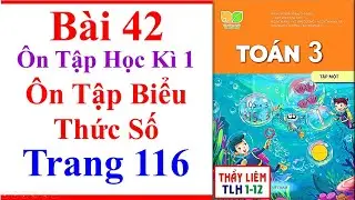 Toán Lớp 3 Bài 42 | Ôn Tập Biểu Thức Số | Trang 116 | Kết Nối Tri Thức | Tiết 1