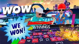 20 million $ bets! bigger wins! playing roulette Vegas Infinite by PokerStars VR