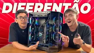 MONTAMOS PC GAMER AMD RODA TUDO NO NOVO GABINETE EDGE DA REDRAGON