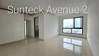 2.75 Crore, 2.5bhk Sunteck Avenue 2, Oshiwara District Centre, Goregaon West