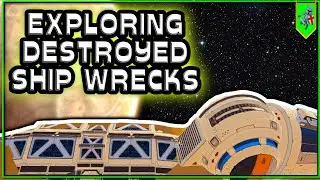 Exploring Wrecks and Making BLUE SKYS - Planet Crafter 1.0