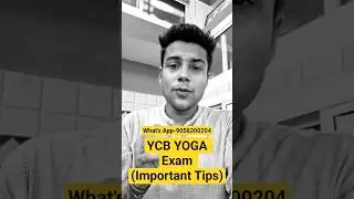 How To Pass Your YCB Exam - Essential Tips #yogapractice #yogalife