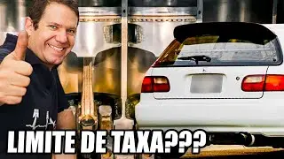 QUAL O LIMITE DE TAXA DE COMPRESSÃO DE UM MOTOR ASPIRADO!?🔥🔥 HONDA D16y7 OU D16y8!?? E MAIS!!