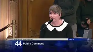 Amy Farah Weiss at BoS 1/24/2018: Mayoral Appointee + Encampment Crisis