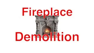 HOW TO:  Remove A Fireplace Surround