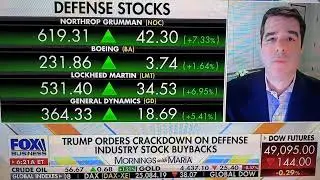 POTUS tells defense contractors he will halt stock buybacks unless they invest more in production 