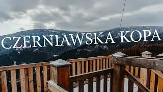 Czerniawska Kopa - doszliśmy do wieży widokowej. Piękne krajobrazy i tajemnicze skały na szczycie