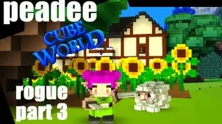 Cube World :: Rogue Gameplay Pt 3: Level Up - Peadee Games Let's Play Cube World Series