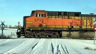 Train Day in Mitchell South Dakota -25 Windchill 
