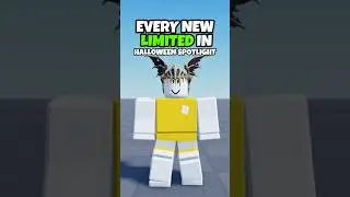 EVERY LEAKED Limited ACCESSORY IN THE HALLOWEEN SPOTLIGHT EVENT... 🔥  #roblox #robloxaccessories