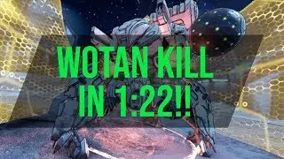 WORLD RECORD!? WOTAN KILL IN 1:22 ON M4/TVHM!! NO GLITCHES OR EXPLOITS // Ricochet Witch Build