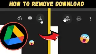 How To Disable Download In Drive Links| Prevent Files From Download in Google Drive 🤯