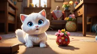 Coco Cat Hugs a Toy | Fun Animal Song for Kids | Preschool Nursery Rhyme and Playtime Adventure