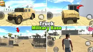 Indian Bike Driving 3D Military Truck Cheat Code | Indian Bike Driving 3D Military Base Location 