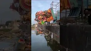 Durga Mata ki dardnaak visarjan.😭🙏freerishta#marriageproposals#zarooratrishta#sad