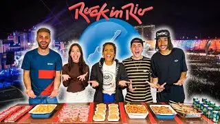 TODA COMIDA DO ROCK IN RIO 2022 QUE VOCÊ COMER EU VOU PAGAR!!! ÀS CEGAS