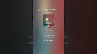 Que no venga la mañana...  de Francisco Carrillo