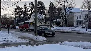 City of Laconia N.H. Fire Department 13 Engine 2 responding