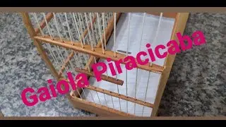 Como fazer passador para gaiola Piracicaba( gaiola para canário belga)