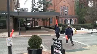 Crosswalk flags being used in York, Pa.
