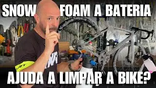 SNOW FOAM A BATERIA PARA LIMPAR BIKE | GARAGEM DO VEM NA RODA