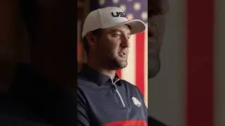Scottie Scheffler talks about the pressure of playing in the Ryder Cup