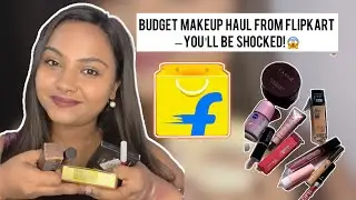 Flipkart&rsquo;s BEST Affordable Makeup Finds! 💄✨ #affordablemakeup #skincarewithnamrata 