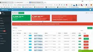 How to set up a Bittrex auto trading bot in Crypto World Evolution