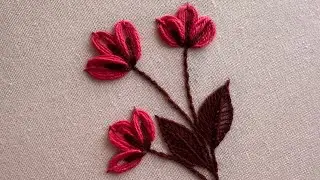 Beginners friendly hand embroidery | embroidery | hand craft 
