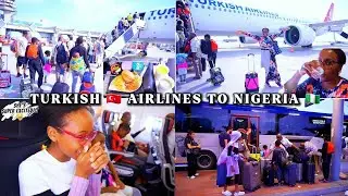 FLYING ✈️ WITH TURKISH 🇹🇷 AIRLINES TO ISTANBUL💃 | WE HEARD 