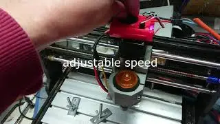 DIY CNC 3018 pro brushless spindle upgrade