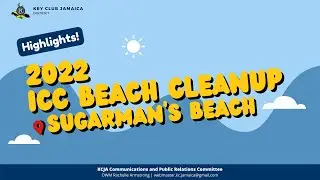 Key Club Jamaica takes International Costal Cleanup Day 2022 - Sugarman's Beach
