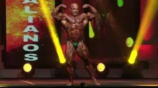 2015 Arnold Classic: Michael Kefalianos Posing Routine