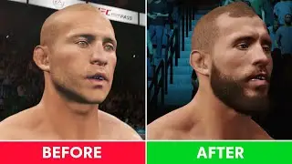 UFC 4: Updated Fighters Comparison - Patch 2.01