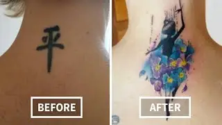 Creative Cover Up Tattoos That Fixed Messed Up Designs For Good