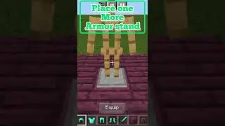 How to make an ARMOR SWAPPER for MINECRAFT | GamesOnly