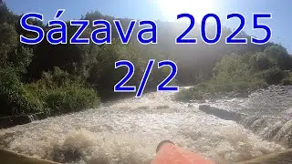 Splut&iacute; řeky S&aacute;zavy 2025 2/2
