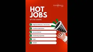 Hot Jobs of the Week | Apply on Innovations Global Job App.