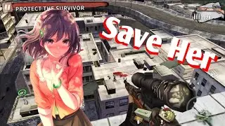 D13-Sniper || Save Her || WoodBury || Zombie Frontier 3