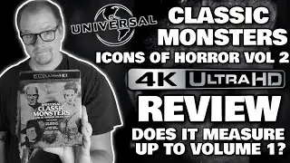 UNIVERSAL MONSTERS ICONS OF HORROR COLLECTION VOL 2 | 4K UHD MOVIE REVIEWS AND UNBOXING!