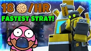 The FASTEST STRATEGY to Grinding Cookies for Robot Invasion (Doc included) | TDX