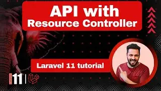 Laravel 11 API tutorial #10 API with Resource Controller