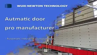 Overhead industrial sectional door