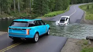 Cars vs Deep Water EXTREME Challenge #7 in BeamNG Drive - BeamNG Crown - Mobil vs Deep Water
