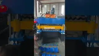 Double layer roof machine for Zimbabwe high rib roof machine #zimbabwe #roofingmaterials